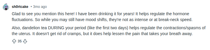 raspberry leaf tea pms