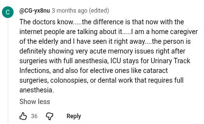 Long Term Effects of Anesthesia on the Brain