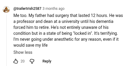 Long Term Effects of Anesthesia on the Brain