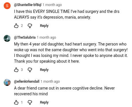 Long Term Effects of Anesthesia on the Brain